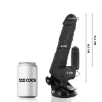 BASECOCK - REAALNE VIBRAATOR KAUGJUHTIMISEGA 18,5 CM